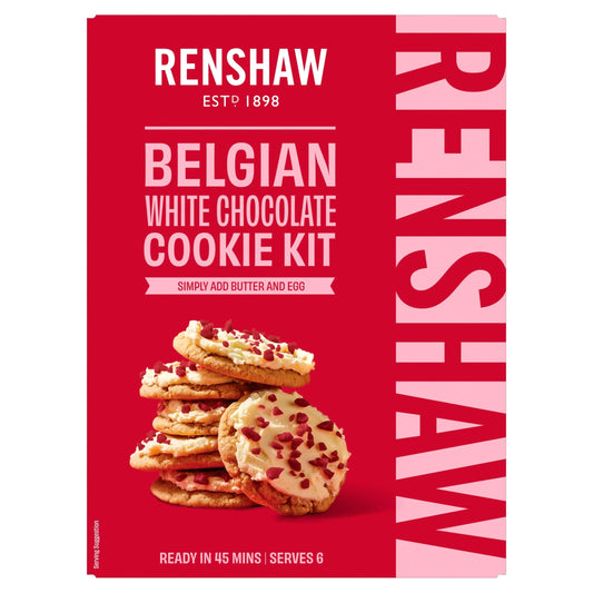 Belgian White Chocolate Cookie Kit by Renshaw