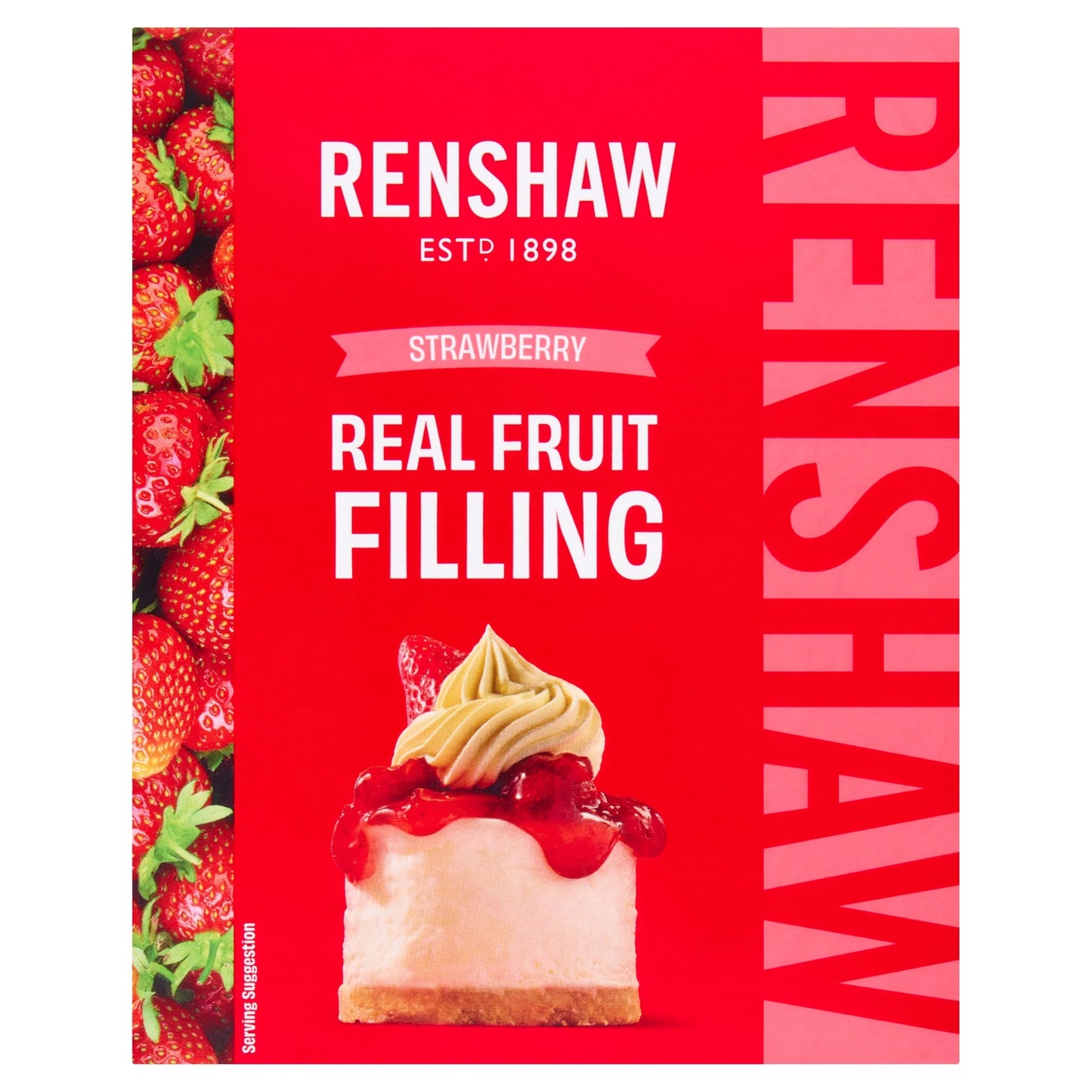 Strawberry Real Fruit Filling 300g by Renshaw