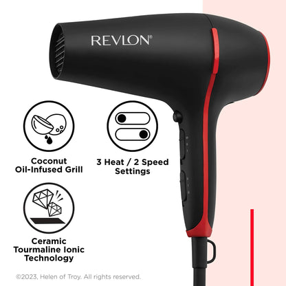 Smoothstay Coconut Oil Hair Dryer by REVLON