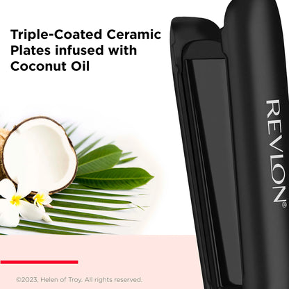 Smoothstay Coconut Oil Infused Straightener by REVLON