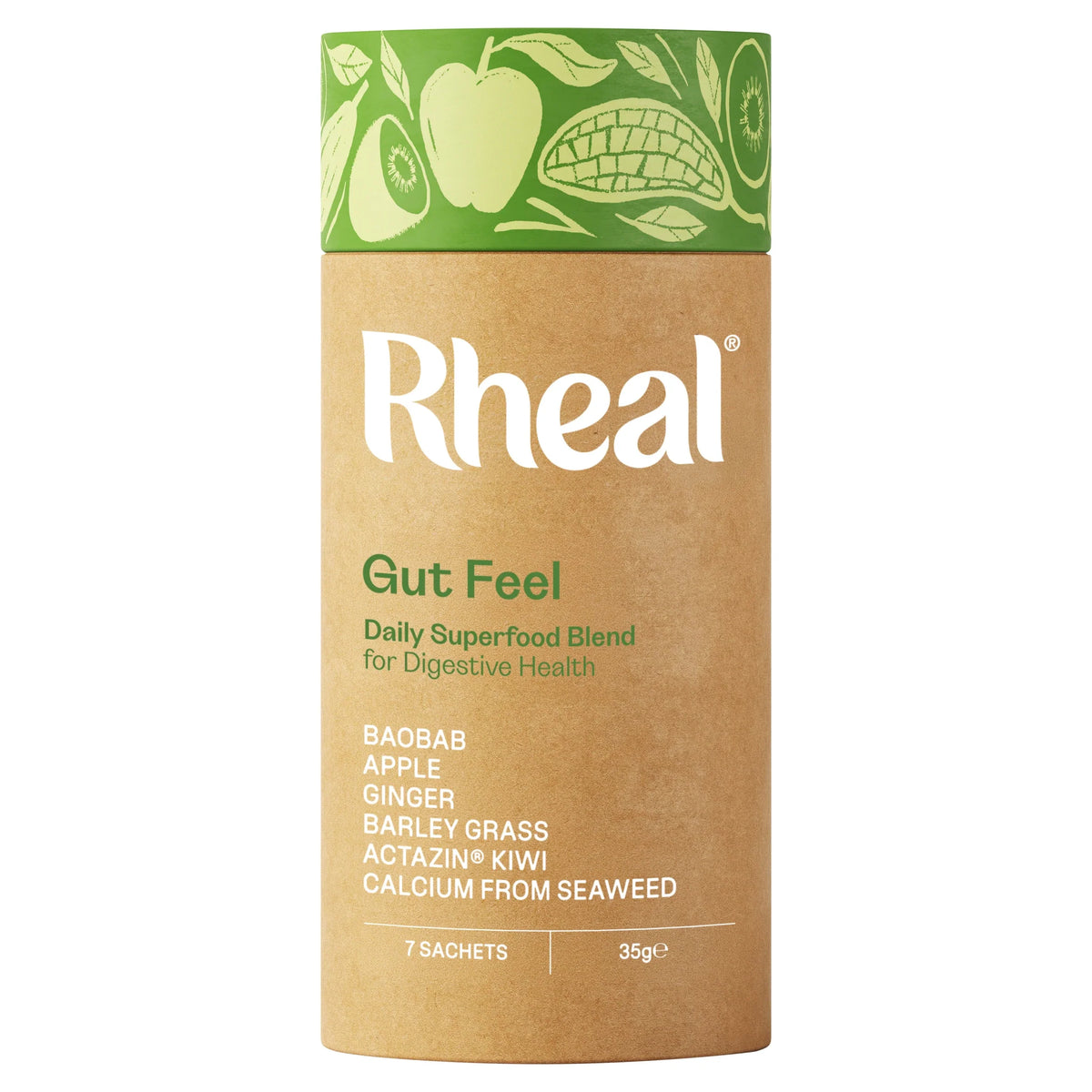 Gut Feel Daily Superfood by RHEAL SUPERFOODS at The British Vault