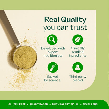 Gut Feel Daily Superfood by RHEAL SUPERFOODS at The British Vault