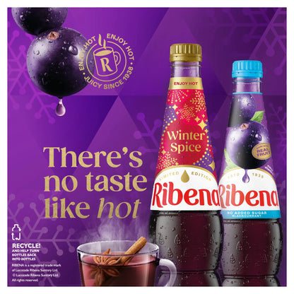 No Added Sugar Squash - Winter Spice by RIBENA at The British Vault