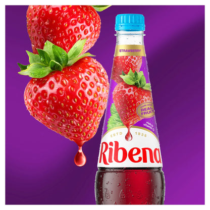 Strawberry Squash No Added Sugar 850ml by RIBENA