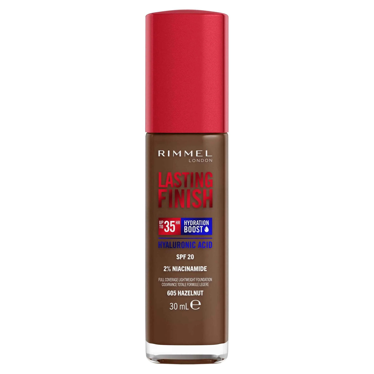 Lasting Finish Foundation 605 Hazelnut by RIMMEL