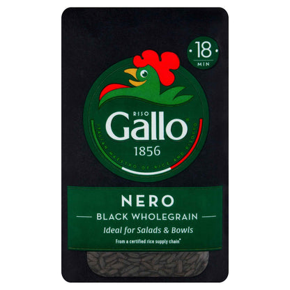Nero Black Wholegrain Rice 500g by RISO GALLO