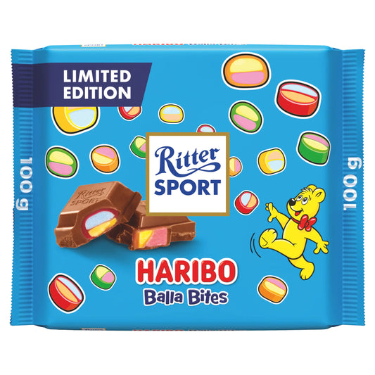 Haribo Balla Bites Limited by Ritter SPORT at The British Vault