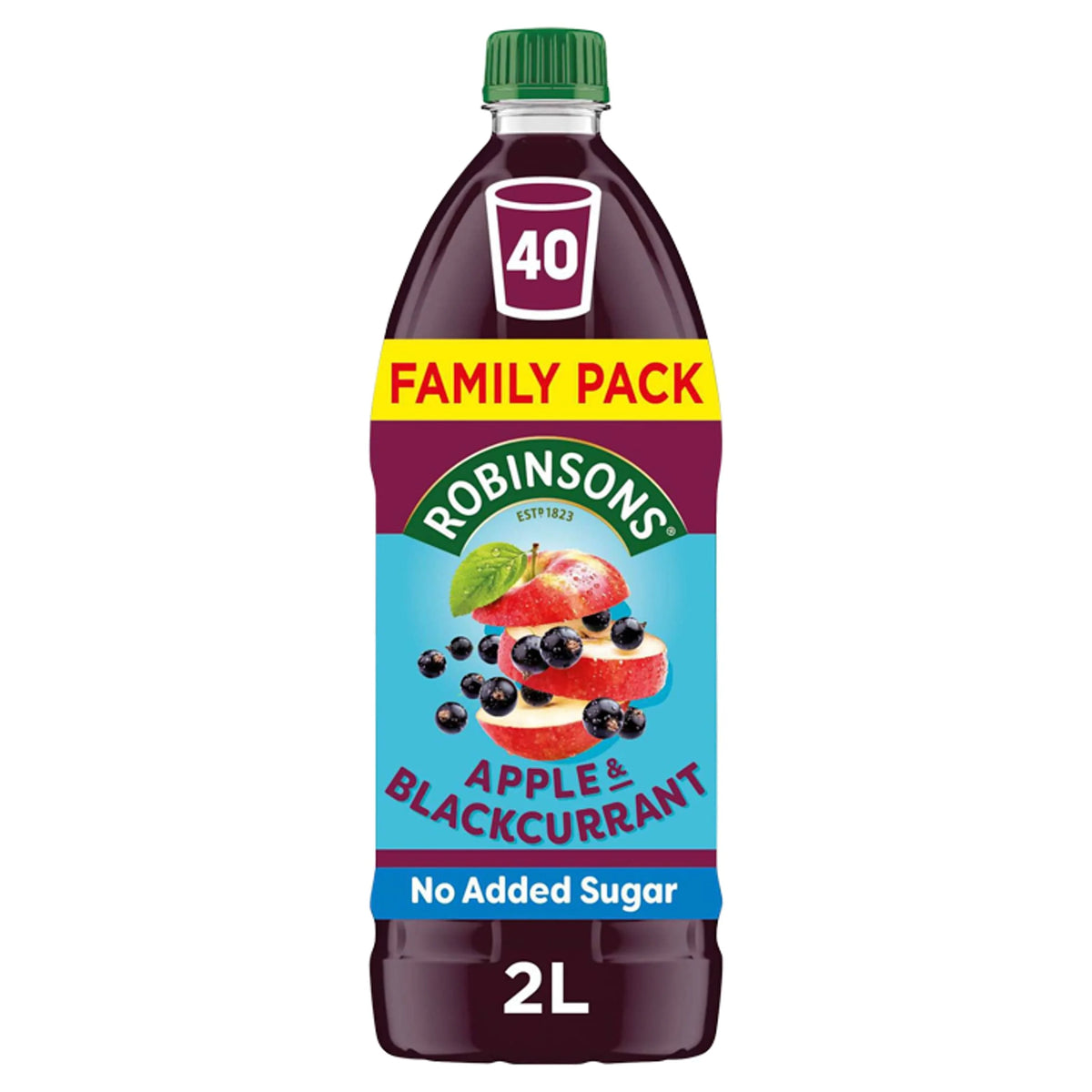 Apple & Blackcurrant No Added Sugar by ROBINSONS