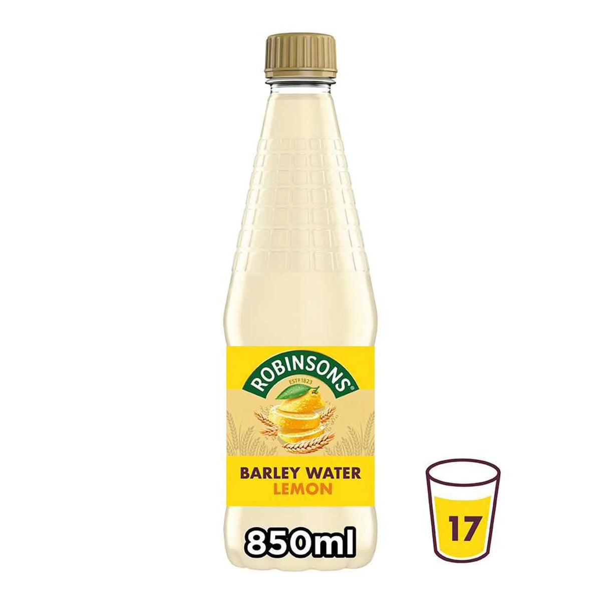 Barley Water Lemon 850ml by ROBINSONS