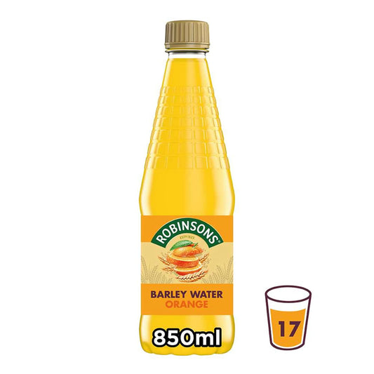Barley Water Orange 850ml by ROBINSONS