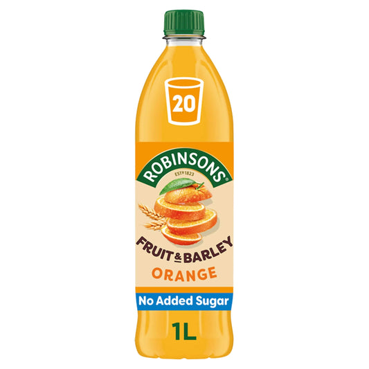 Fruit & Barley With Vitamins Orange by ROBINSONS