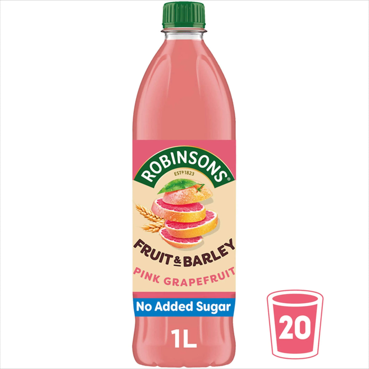 Fruit & Barley With Vitamins Pink by ROBINSONS