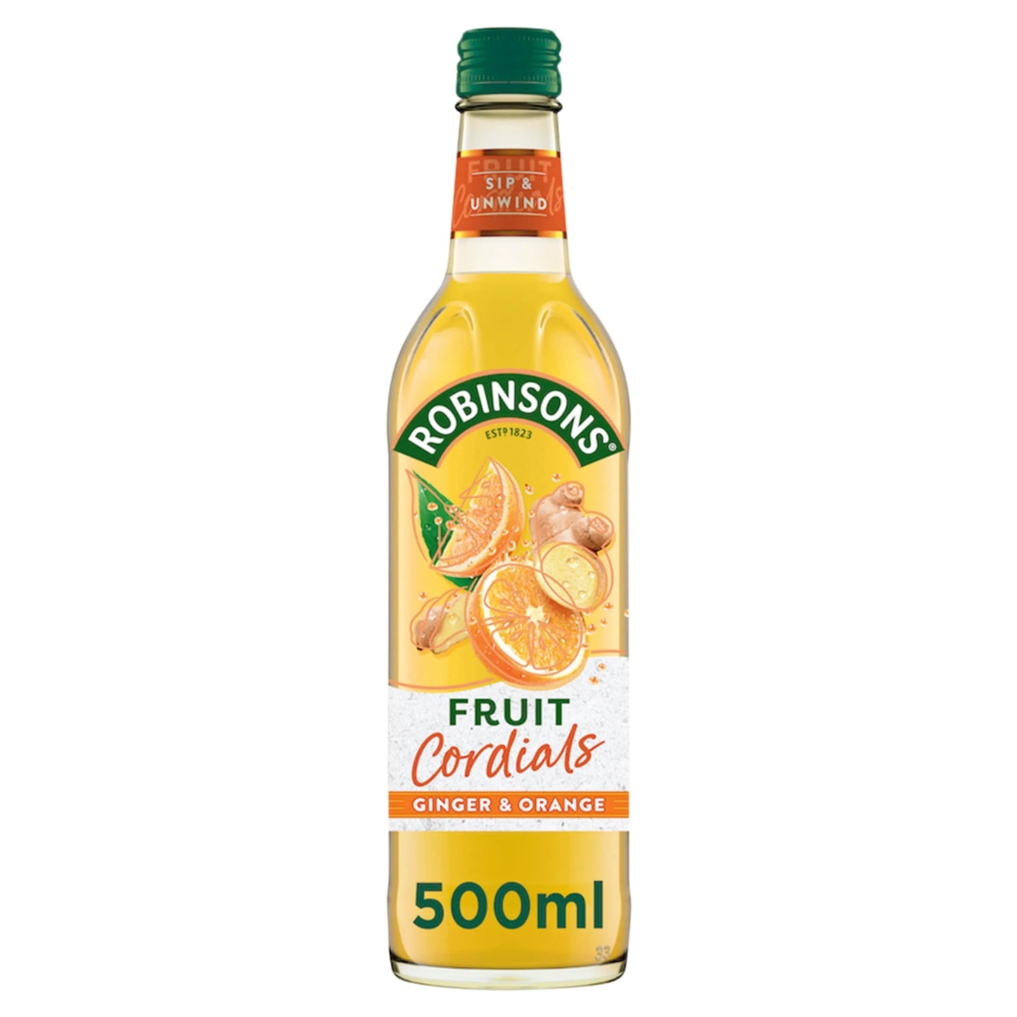 Fruit Cordials - Ginger & Orange by ROBINSONS