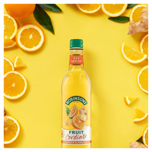 Fruit Cordials - Ginger & Orange by ROBINSONS