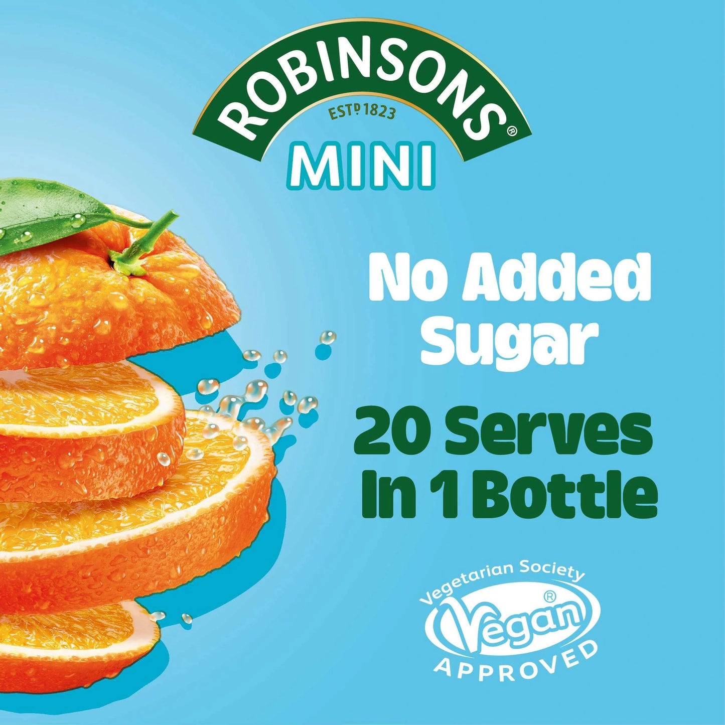Mini Orange On-the-go Squash 66ml by ROBINSONS