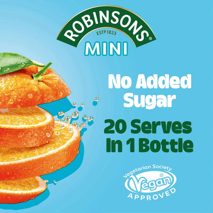 Mini Orange On-the-go Squash 66ml by ROBINSONS