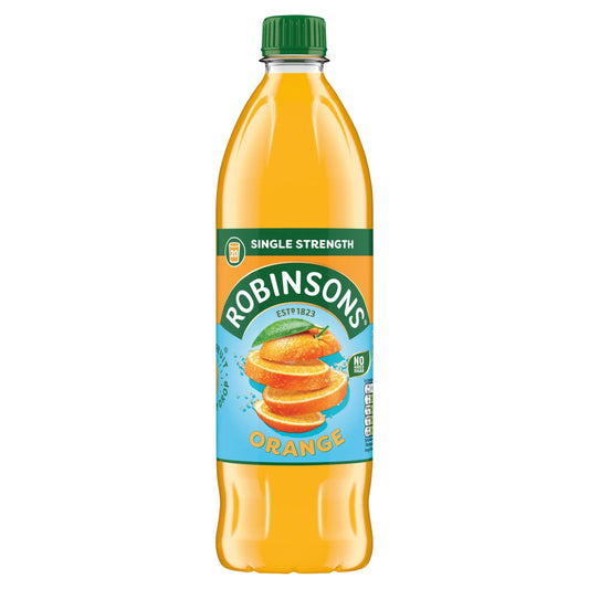 Orange No Added Sugar Squash 1l by ROBINSONS