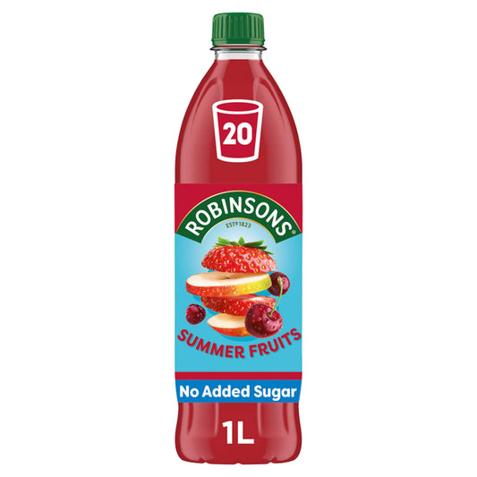 Summer Fruits No Added Sugar Squash by ROBINSONS