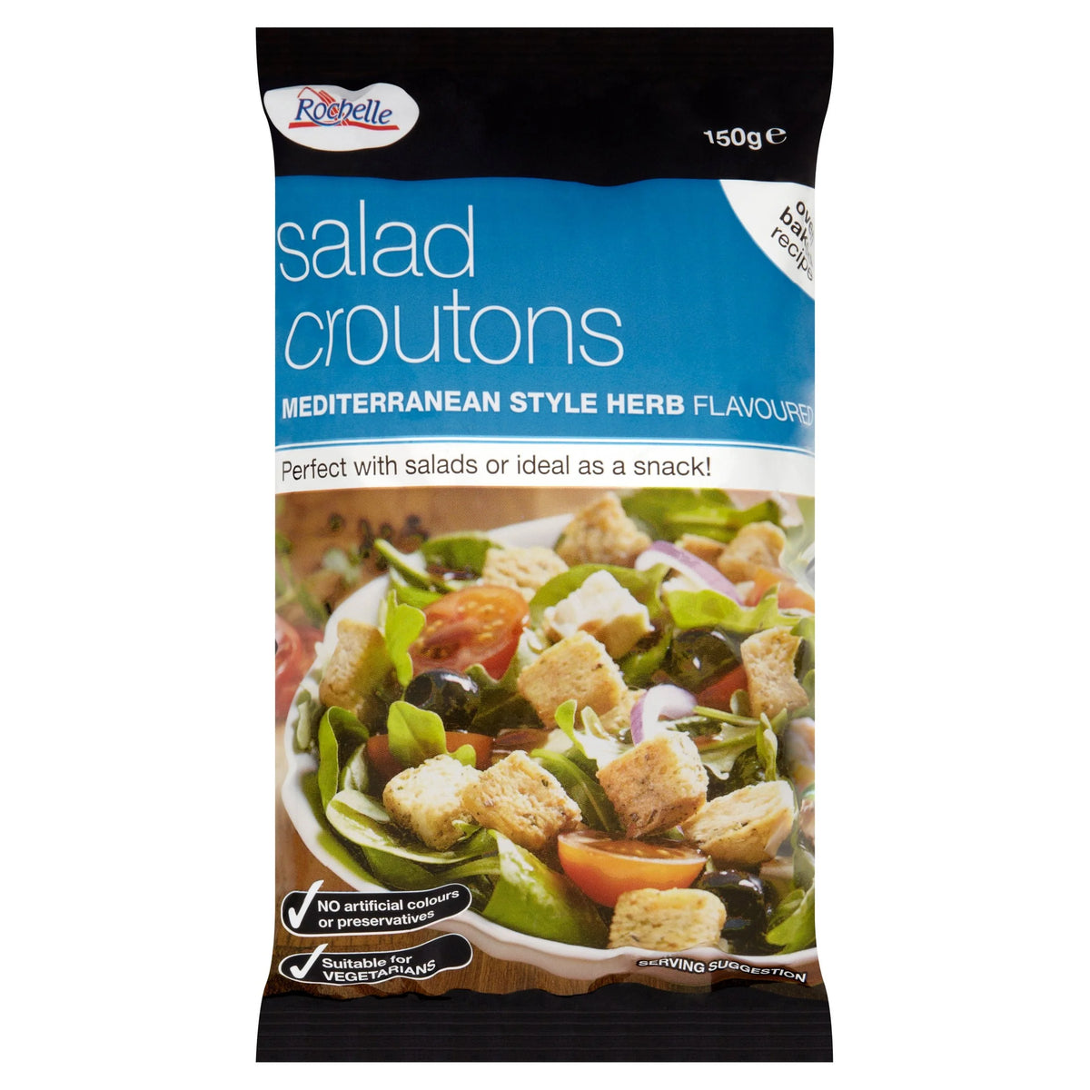 Salad Croutons Mediterranean Herb by ROCHELLE