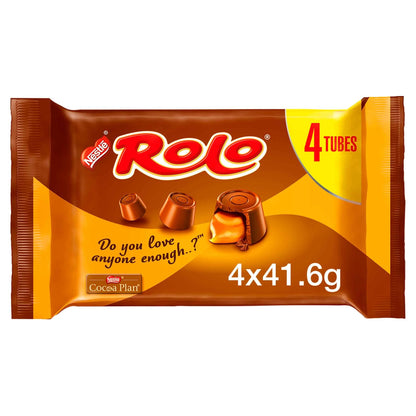 Rolo Milk Chocolate Tube Multipack 41.6g 4 by Nestle
