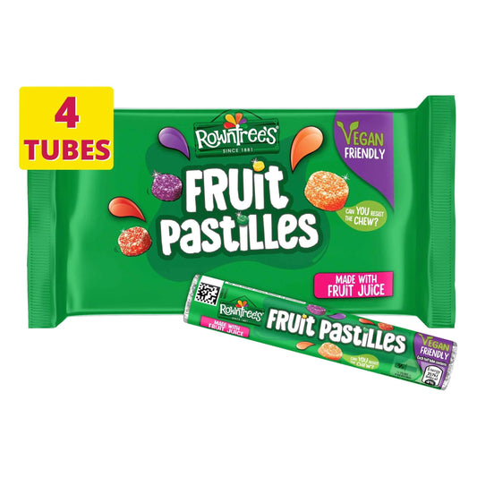 Fruit Pastilles Sweets 4 X 41g by Rowntree's