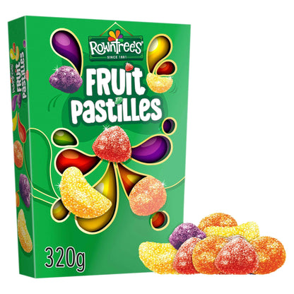 Fruit Pastilles Sweets Carton 320g by Rowntree's