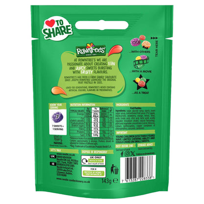 Rowntree's Fruit Pastilles Sweets Sharing Bag by ROWNTREES
