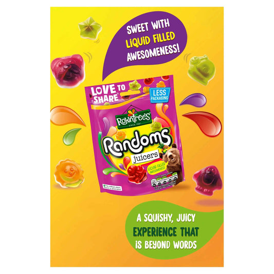 Rowntree's Randoms Juicers Sweets Sharing Bag by ROWNTREES