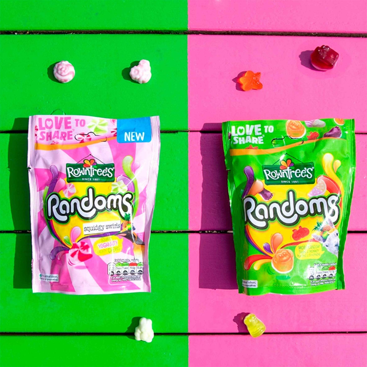 Rowntree's Randoms Sweets Sharing Bag 150g by ROWNTREES