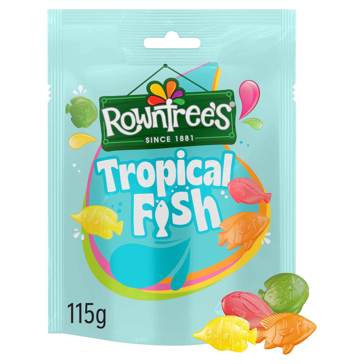 Tropical Fish Sweets 115g by Rowntree's