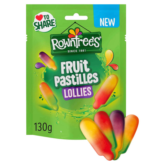 Fruit Pastilles Lollies 130g by ROWNTREES