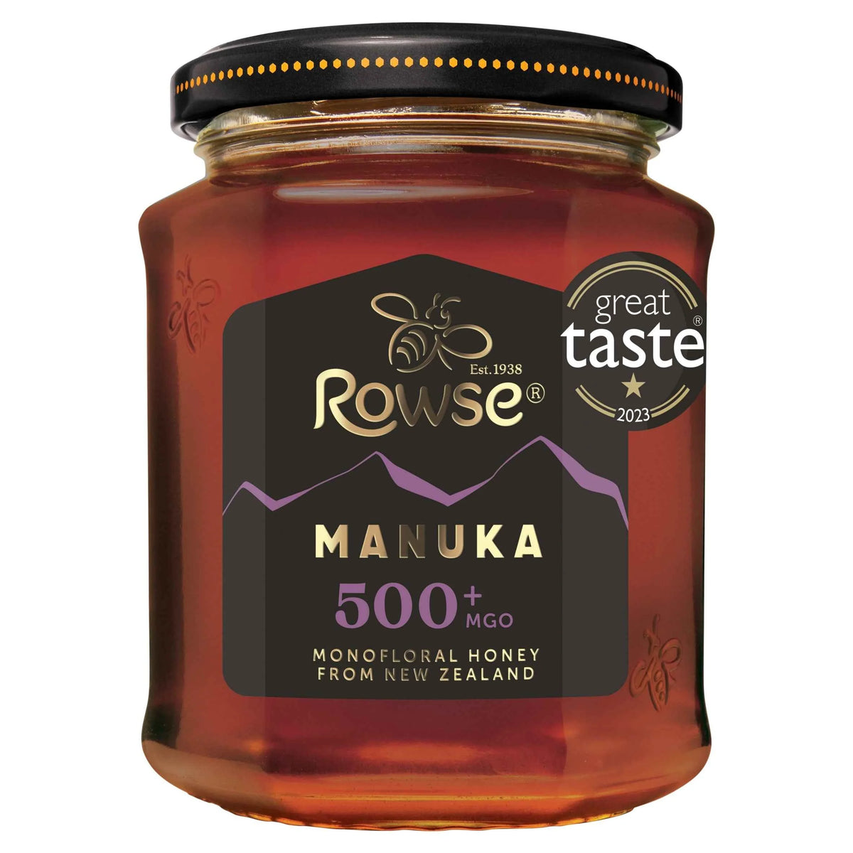 Authentic Manuka New Zealand Honey 500+ by Rowse