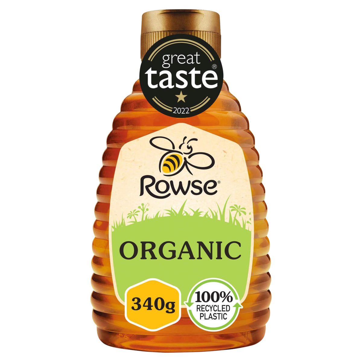 Organic Squeezy Honey 340g by Rowse