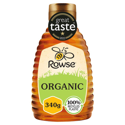 Organic Squeezy Honey 340g by Rowse