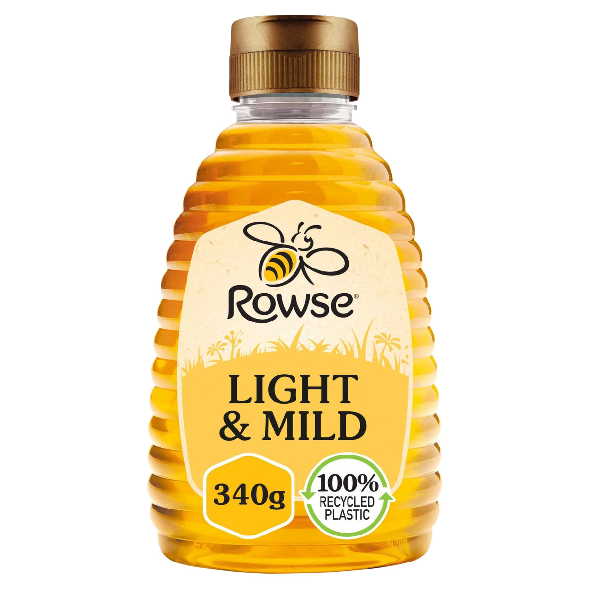 Squeezy Light & Mild Honey 340g by Rowse