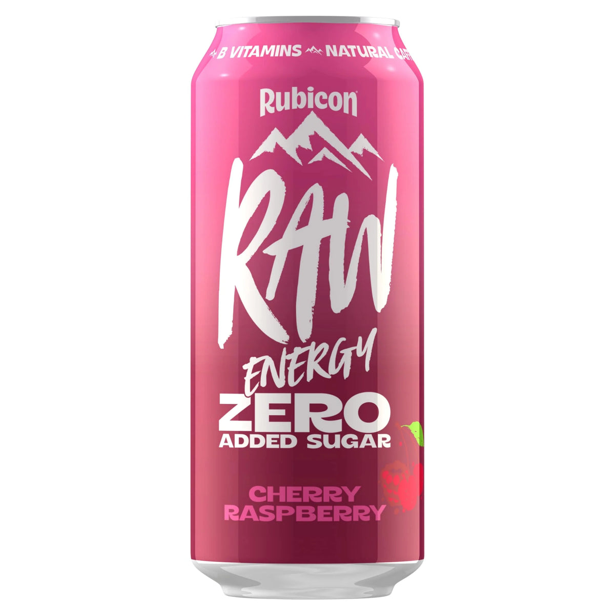 Raw Energy Cherry Raspberry Zero Added Sugar 500ml by Rubicon