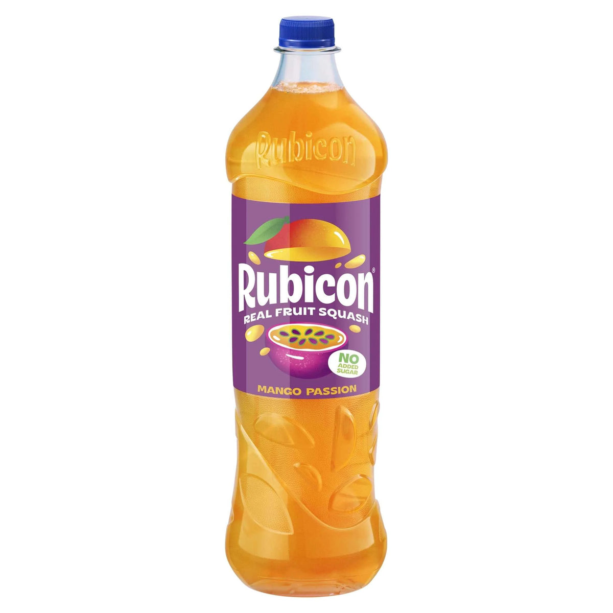 Real Fruit Mango Passion No Added Sugar Squash 1l by Rubicon
