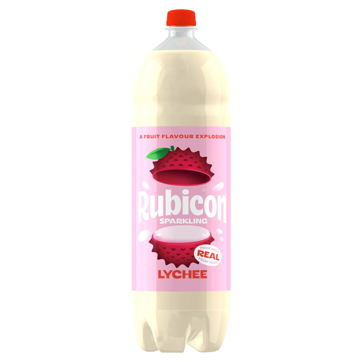 Sparkling Lychee Juice Drink 2l by Rubicon