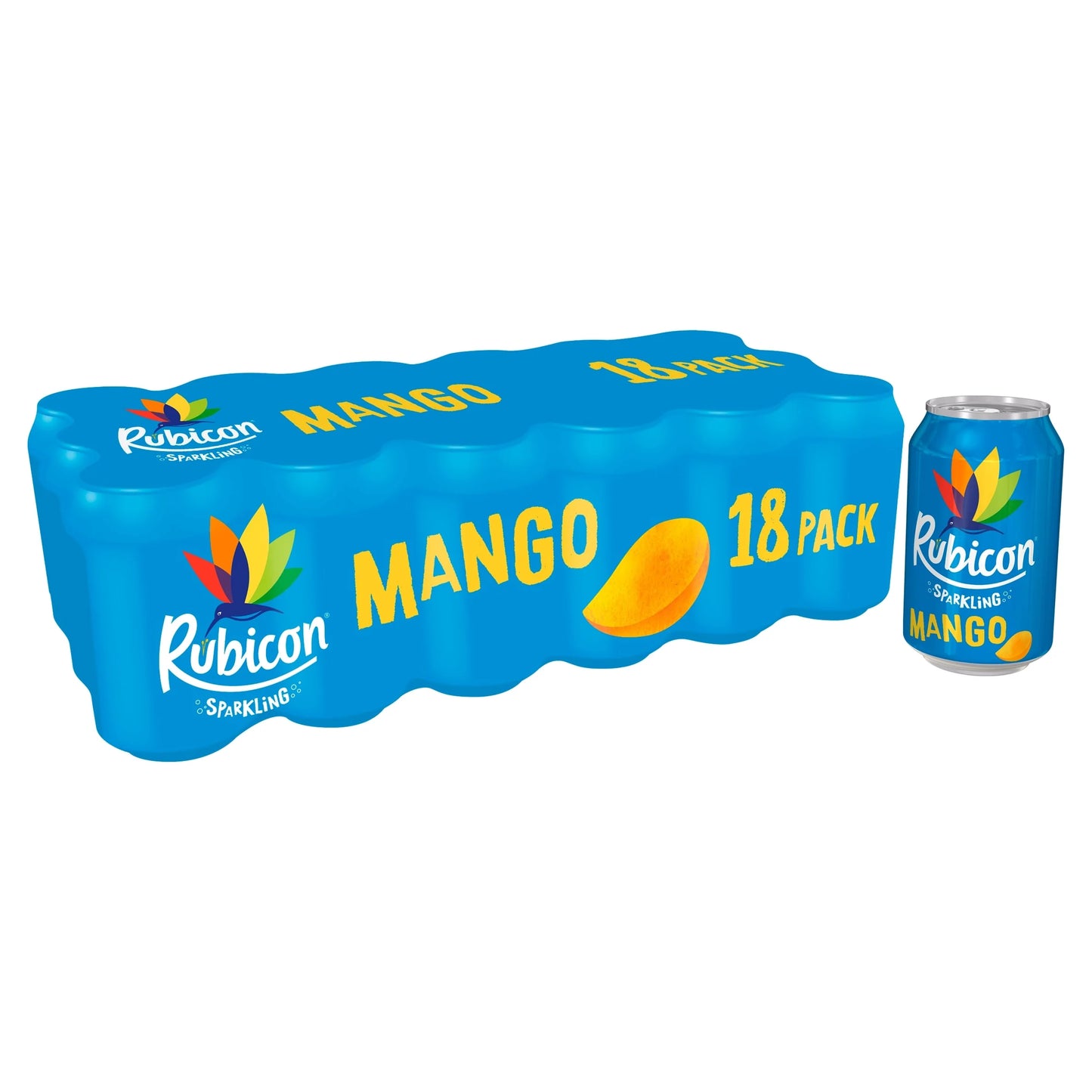 Sparkling Mango Drink 18 X 330ml by Rubicon