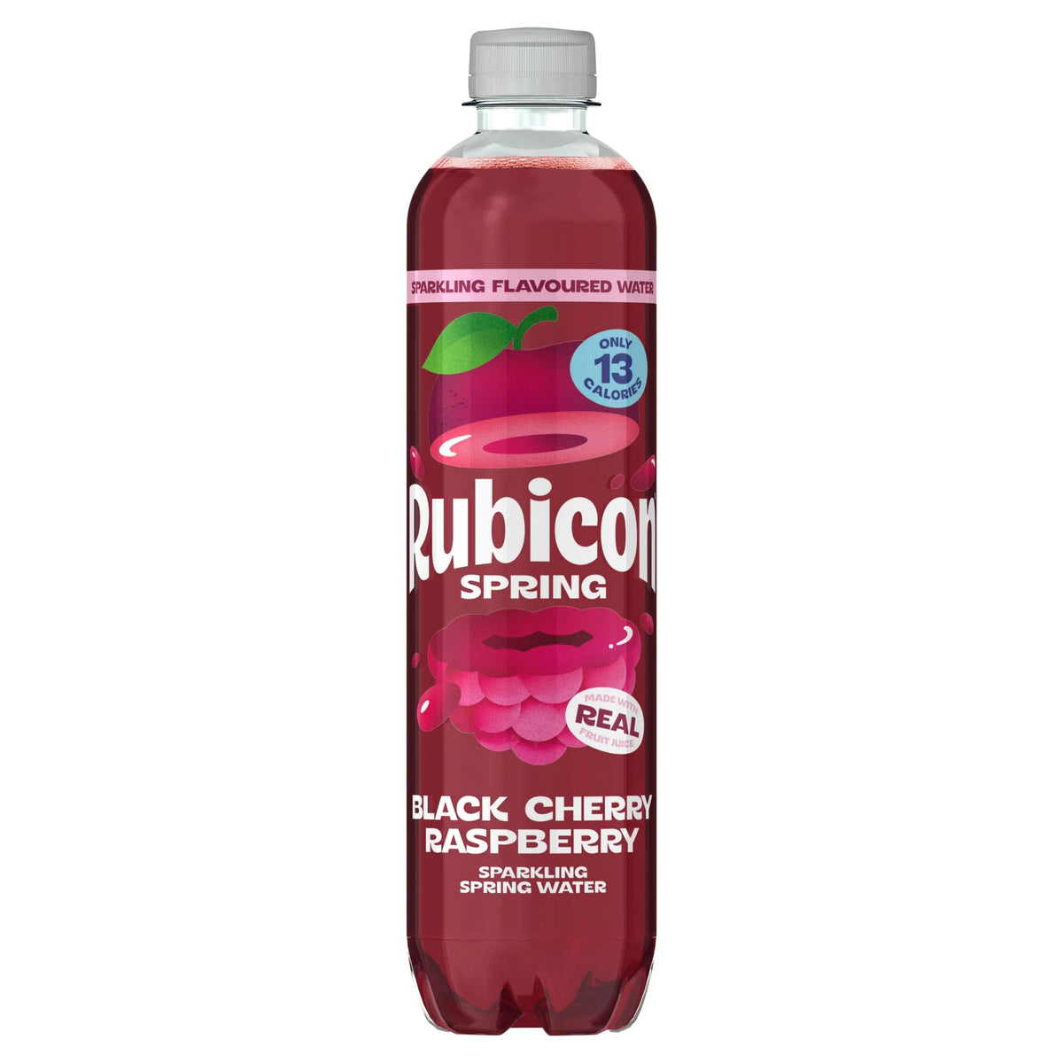 Spring Black Cherry & Raspberry 500ml by Rubicon