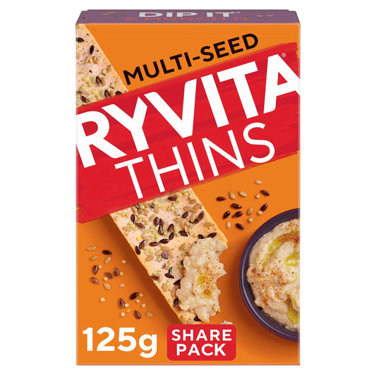 Multiseed Thins 125g by RYVITA