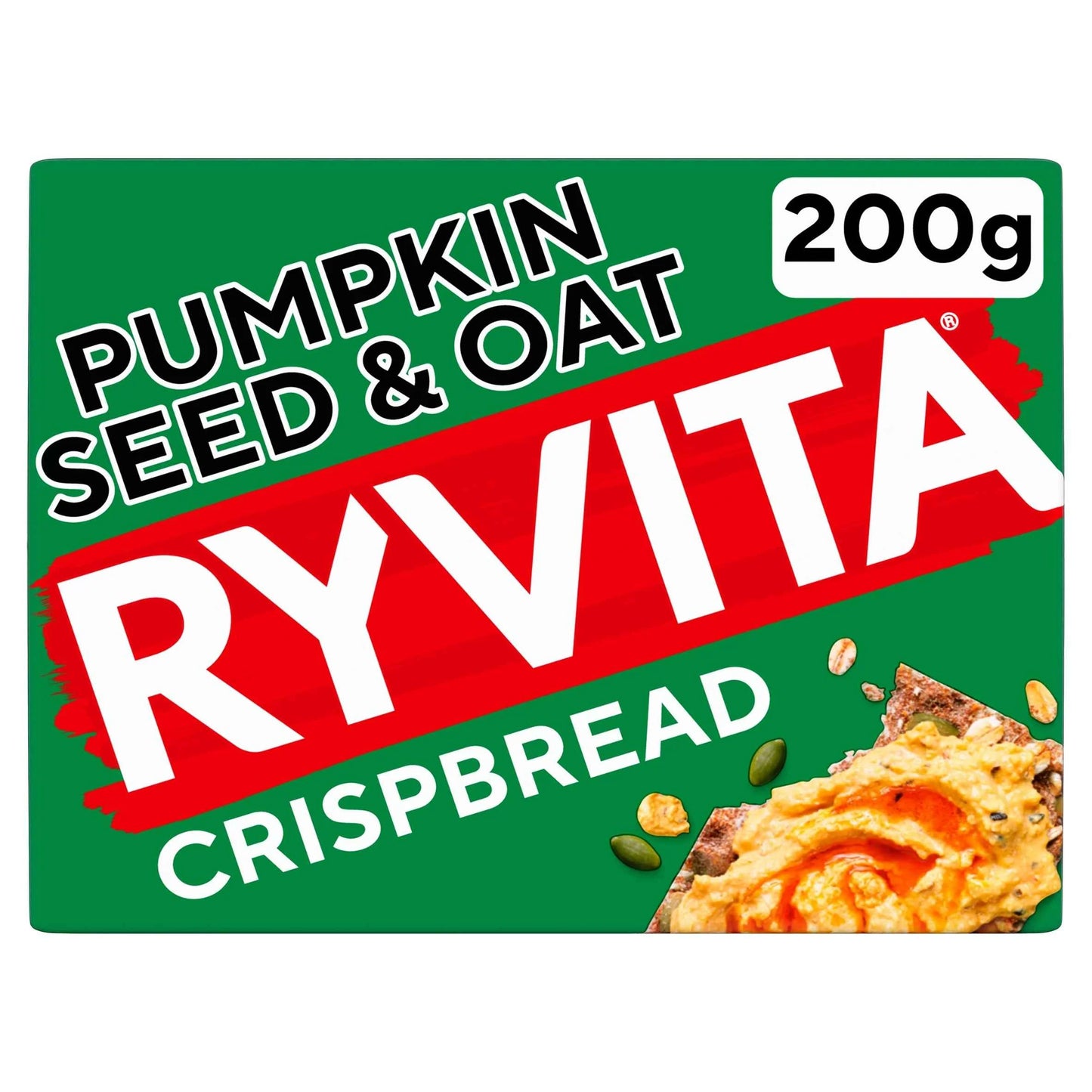 Pumpkin Seed & Oat Crisp Bread 200g by RYVITA