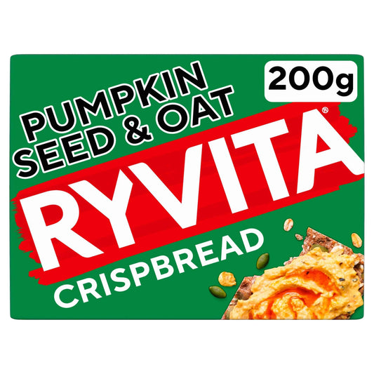 Pumpkin Seed & Oat Crisp Bread 200g by RYVITA