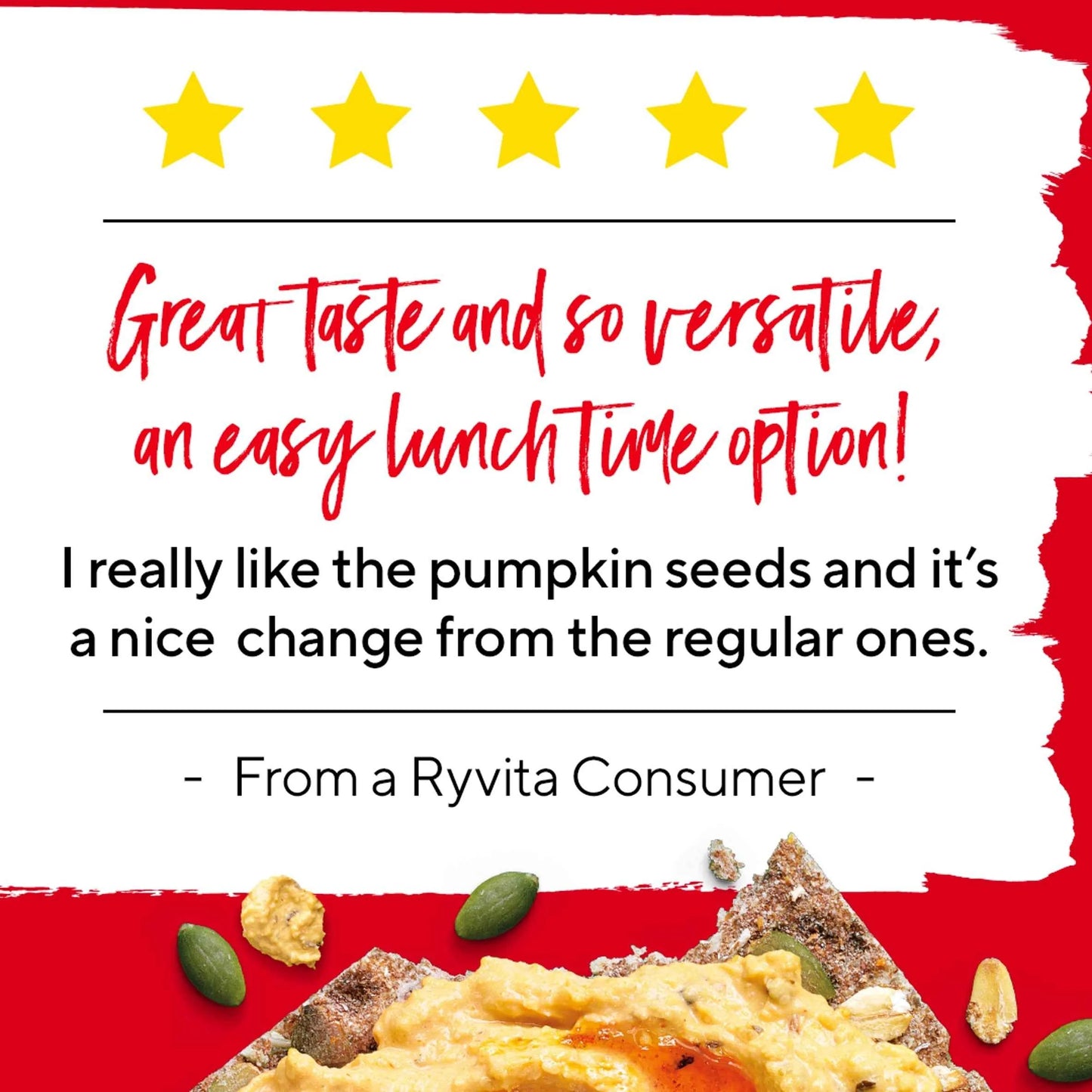 Pumpkin Seed & Oat Crisp Bread 200g by RYVITA