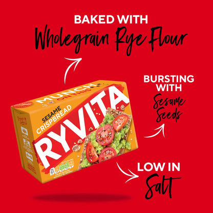 Sesame Crispbread 250g by RYVITA