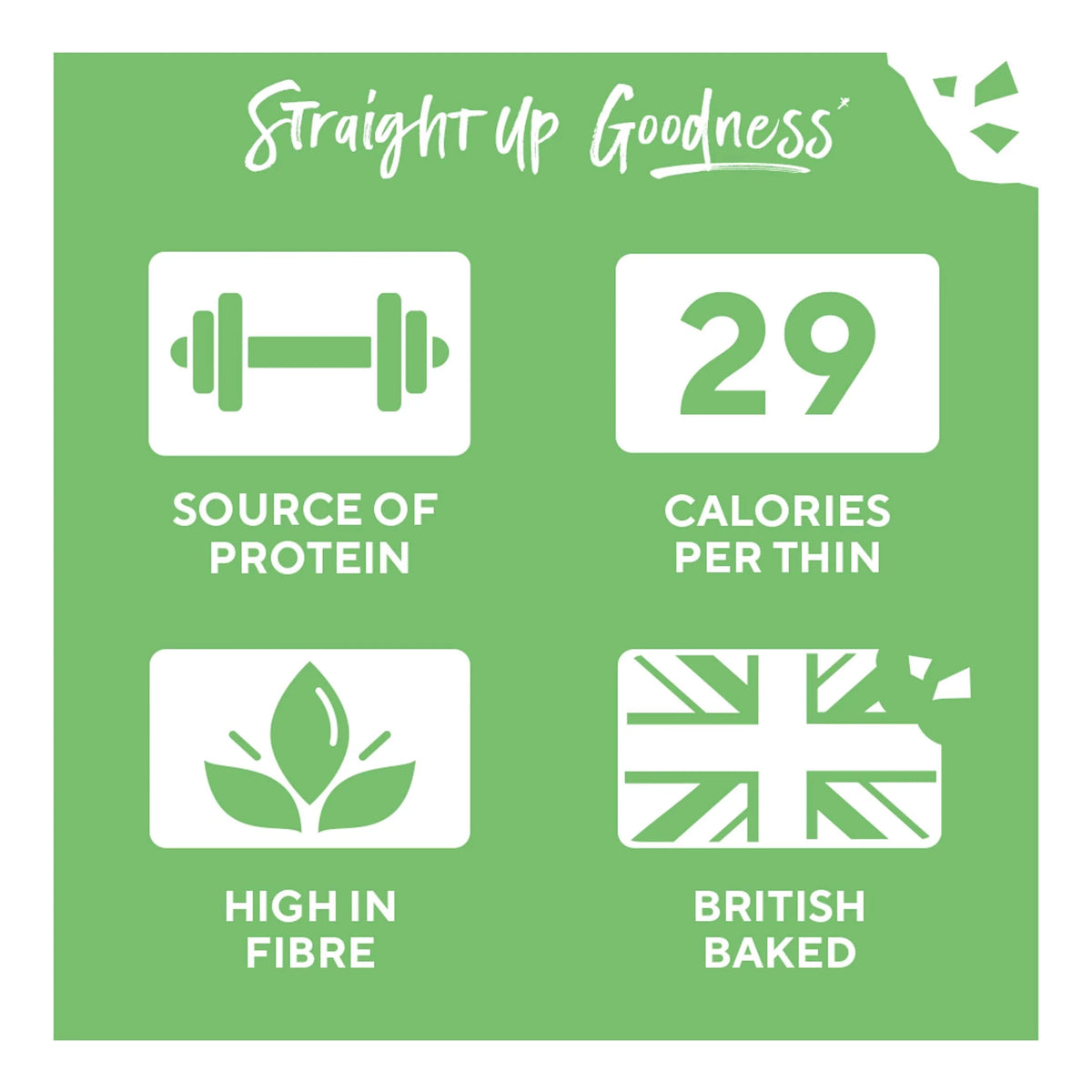 Thins Flatbreads - Rosemary & Sea Salt 125g by RYVITA