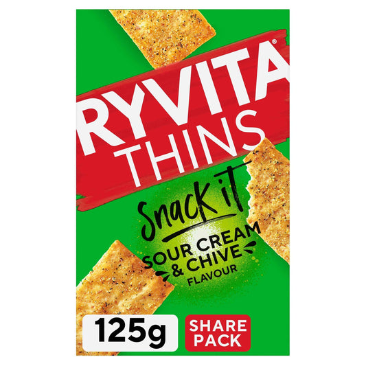 Thins Snack It Sour Cream & Chive by RYVITA