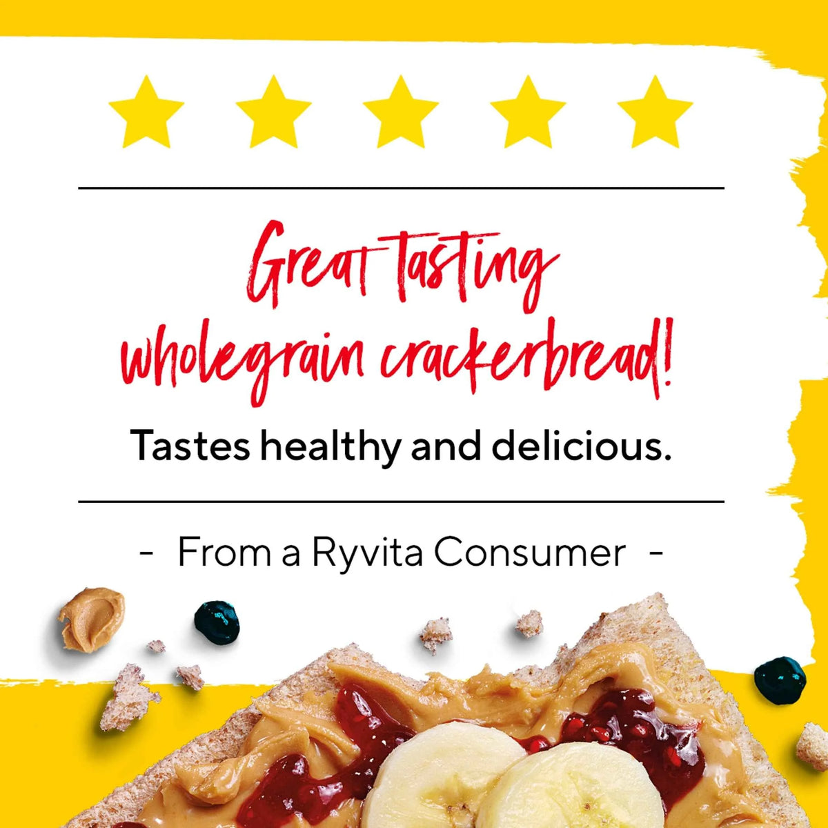 Wholegrain Crackerbread 125g by RYVITA