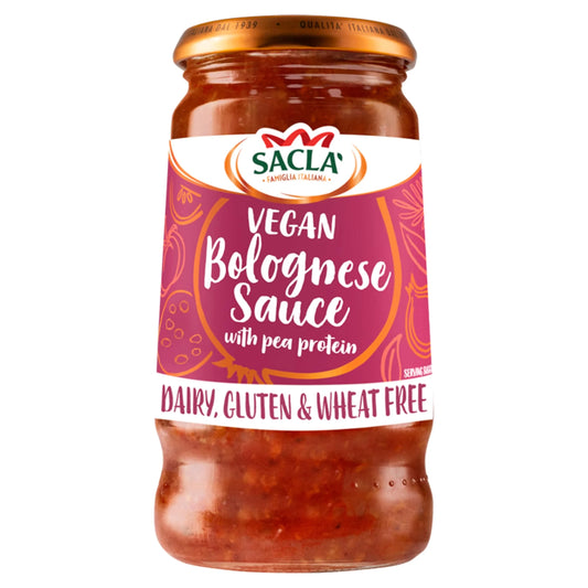 Bolognese Pasta Sauce With Pea Protein by SACLA