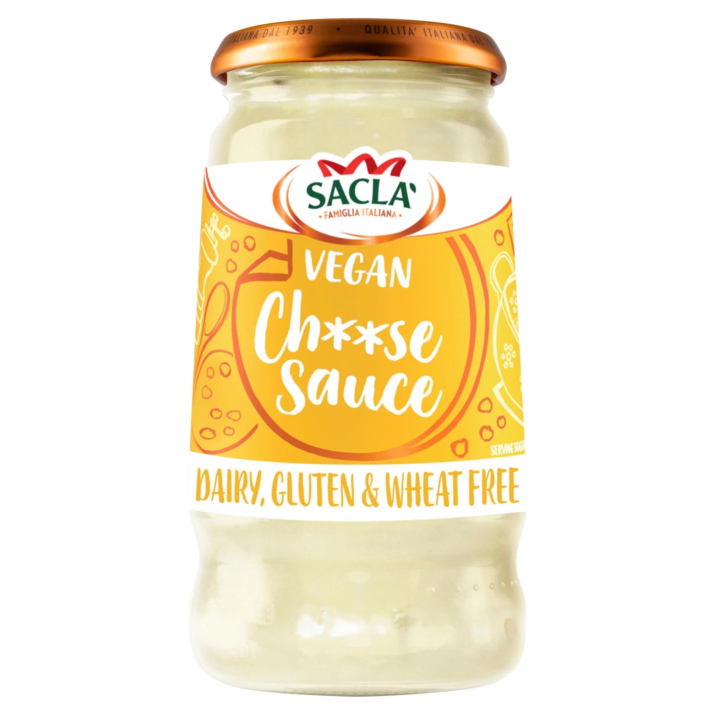 Vegan Cheese Flavoured White Sauce With by SACLA